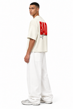 Bad Influence Off-White Boxy T-Shirt