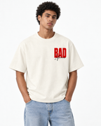 Bad Influence Off-White Boxy T-Shirt