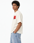 Bad Influence Off-White Boxy T-Shirt
