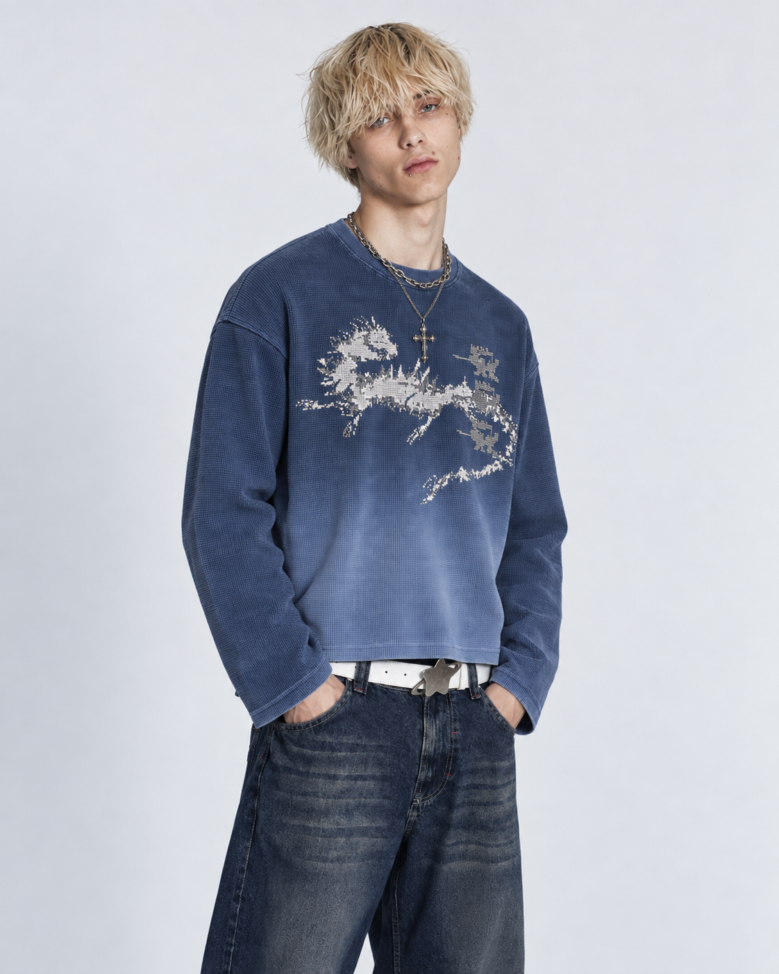 Afterglow Waffle Tee