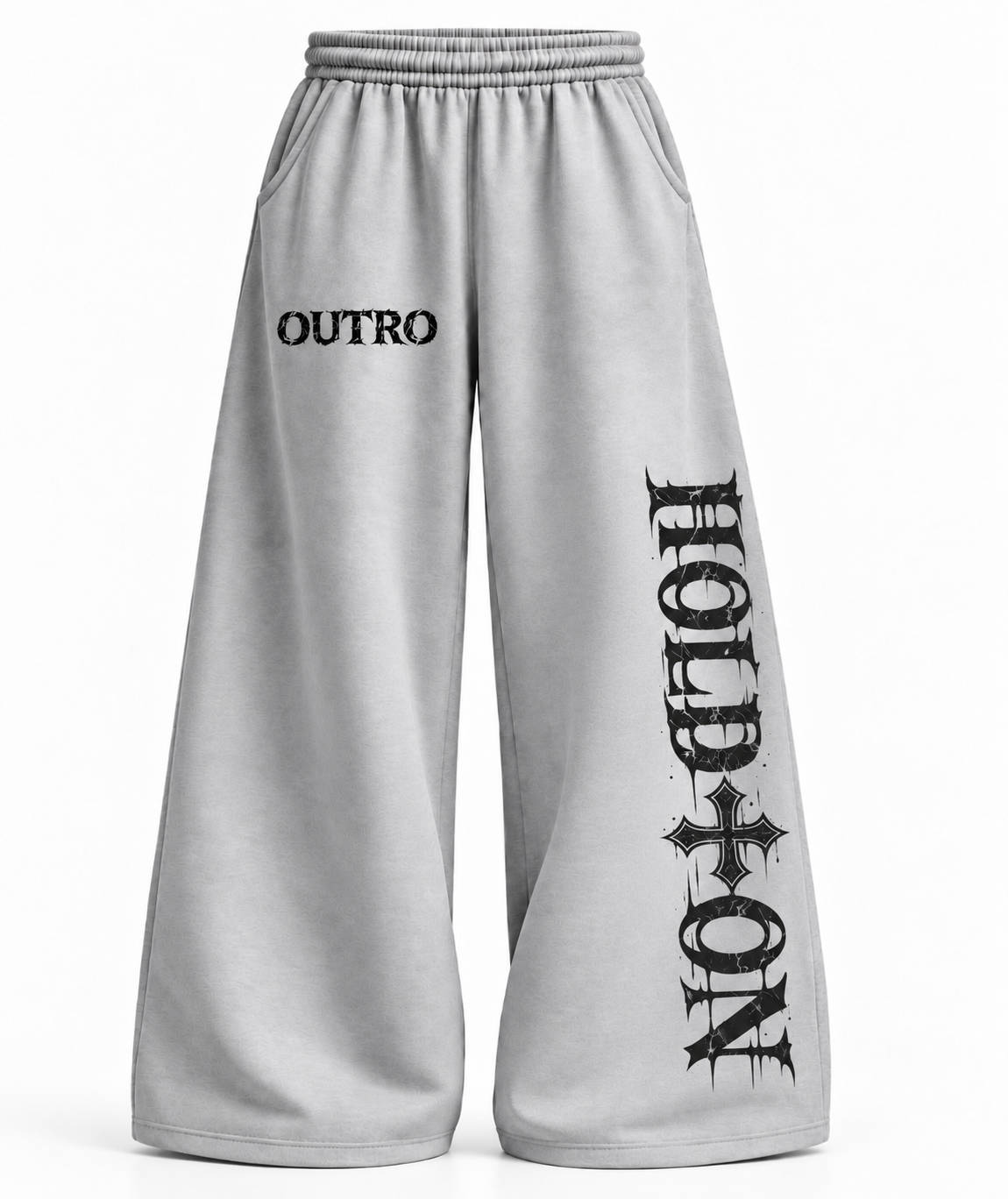 Hold On Grey Baggy Sweatpant