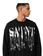 Saint Relic Black Waffle Tee