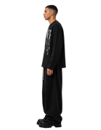 Saint Relic Black Waffle Tee