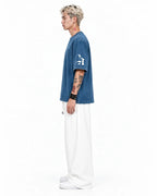 Los Angeles Denim Wash Boxy Fit T-Shirt