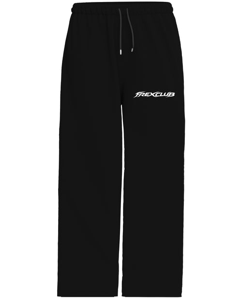 Black Baggy Fit Sweatpants Front Design